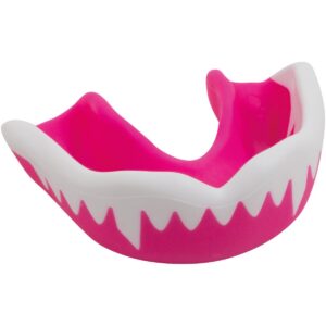 Gilbert Viper – Protège-dents Taille unique Rose, blanc