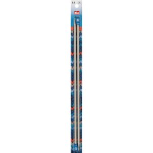 Prym 191468 Aiguilles à Tricoter à Boule alu Gris-Perle 35 cm 5,50 mm