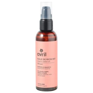 Avril - Huile de Ricin Bio - 100% Pure, Pressée à Froid - Cheveux et Ongles - Certifié Bio Ecocert - Conditionné en France - 100ml