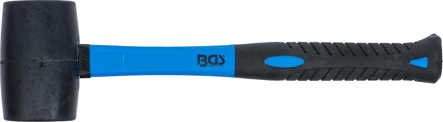 BGS 1960 | Maillet caoutchouc | manche en fibres de verre | tête noire | Ø 50 mm | 280 g – Image 5