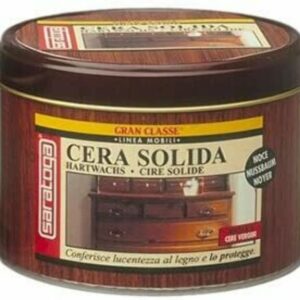 Saratoga - Cire solide couleur noyer pour meuble ancien et moderne et sol en bois - 500 ml