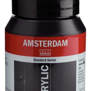 Acrylique Amsterdam Pot 500 ml - Noir Oxyde