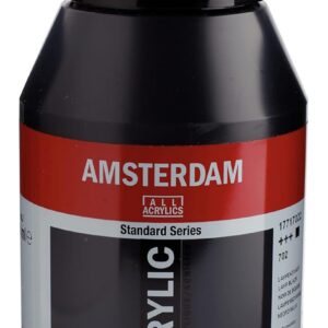 AMSTERDAM Standard Series — Peinture acrylique 1 L noir de bougie