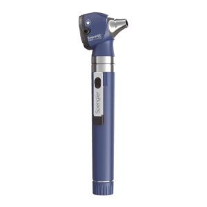 SPENGLER Smartled 5500, Otoscope de Diagnostic Médical, Technologie LED et Fibre Optique, Ultra-Lumineux, Rendu des Couleurs Parfait (Myrtille)