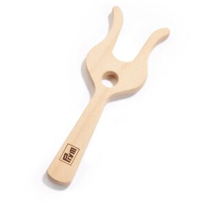 Prym 225145 Fourche à Tricoter, Naturel, Bois