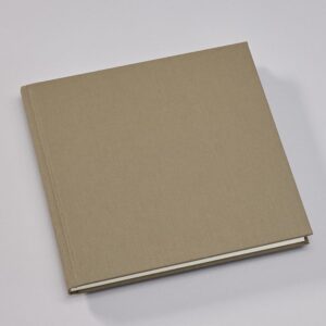 Alternative view of Semikolon 370071 Livre d'or - 25 x 23 cm - avec 180 pages vierges à personnaliser, marque-page - beige fango
