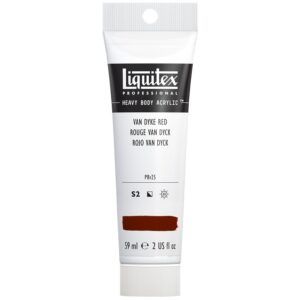 Liquitex Professional Acrylique Heavy Body 59 ml Rouge Van Dyck Imitation Série 2