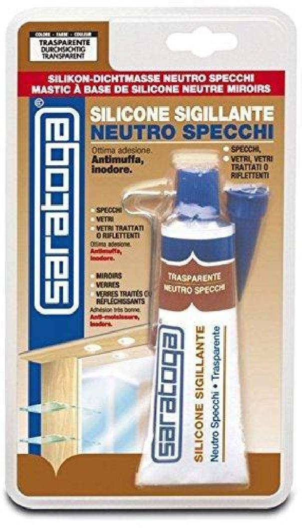 Silicone Sigillante Neutro Specchi Blister
