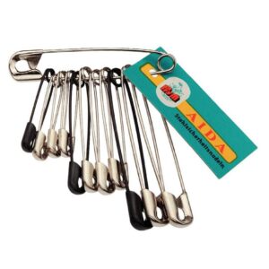 085288 – Safety Pins St 0-3 Silver/SCH