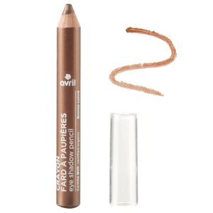 Avril - Crayon Fard à Paupières Bio - Enrichi en Huile de Ricin Bio et Cire d'Abeille Bio - 100% d'Origine Naturelle - Fabriqué en France - Diamètre 10,6mm