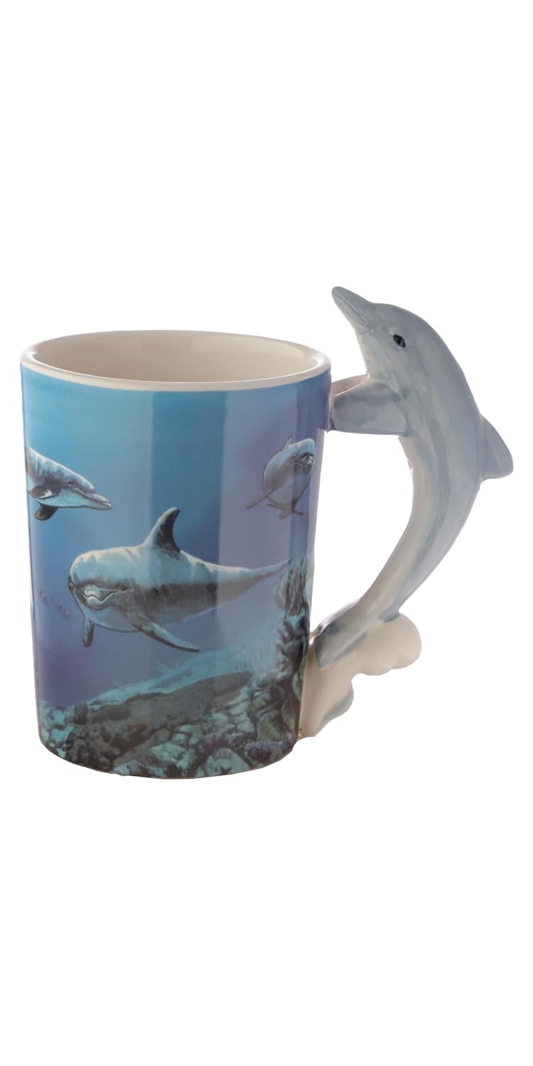 Puckator SMUG20 Mug avec Anse Dauphin 8 x 13 x 12,5 cm – Image 7