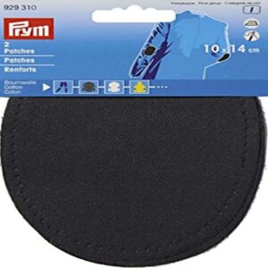 Prym 929310 Renforts thermocollants, 10 x 14cm, Noir