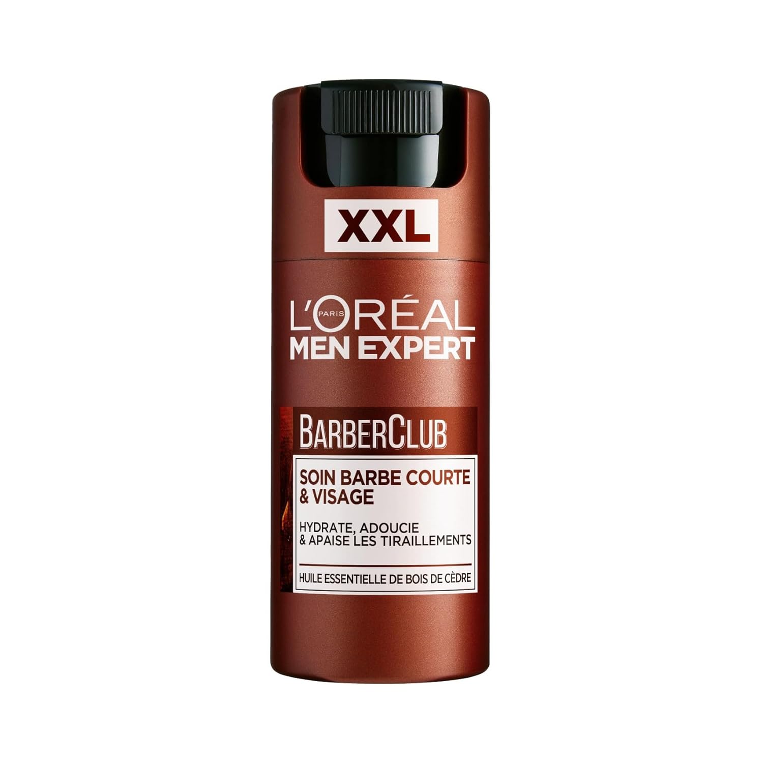 L'Oréal Men Expert - Soin Barbe Courte & Visage - Hydrate, Apaise & Adoucit - Barber Club 100ml