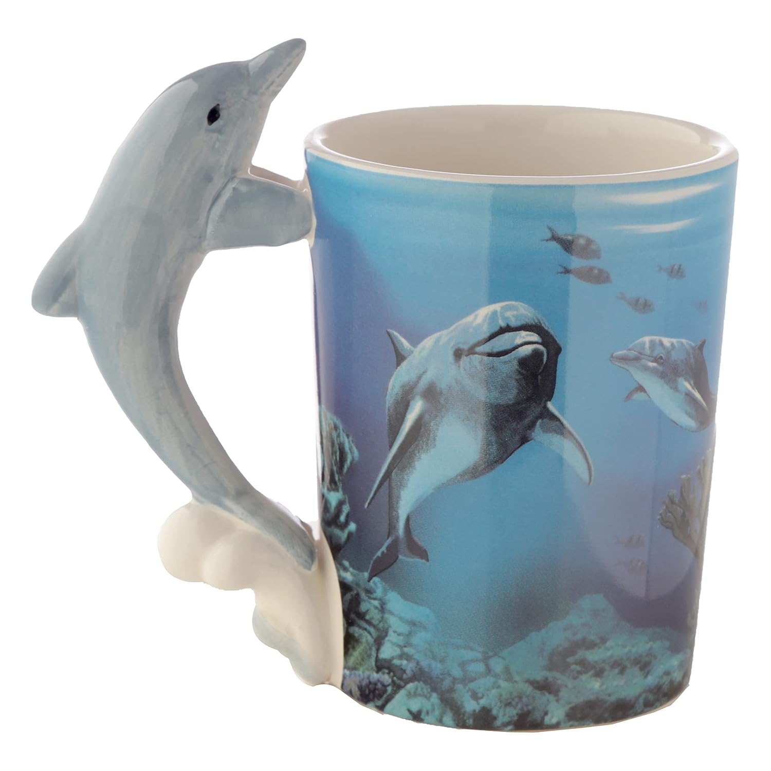 Puckator SMUG20 Mug avec Anse Dauphin 8 x 13 x 12,5 cm – Image 3
