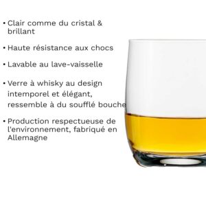 Alternative view of Stölzle Lausitz Verres à Whisky D.O.F. Weinland Lot de 6, 350ml – Verres Cristal Élégants – Verres Sans Plomb, Résistants aux Chocs et Lave-Vaisselle, Idéal pour Cocktails, Whisky et Bourbon