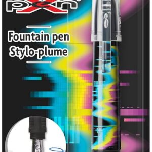 BIC Xpen Stylo-Plume Rechargeable Encre Bleue - Décor Blister de 1 + 1 petite Cartouche d'Encre Bleue