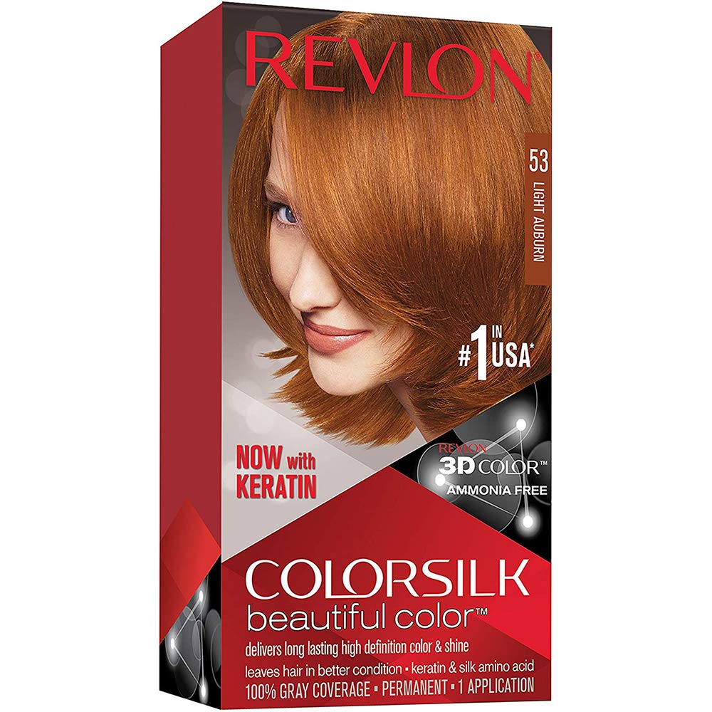 Revlon Colorsilk Haircolor #53 Light Auburn 5R by Revlon