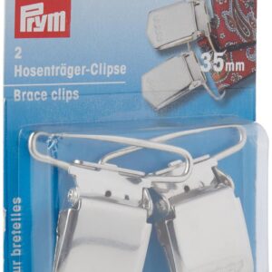 Prym Clips de maintien acier 18mm col argenté