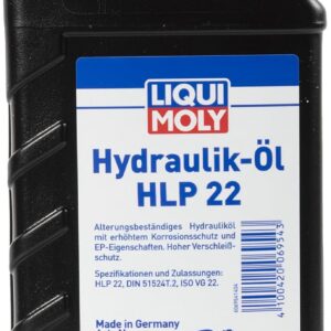 LIQUI MOLY Huile hydraulique HLP 22, 1 L, Huile de vitesse, Huile hydraulique, SKU: 6954