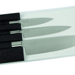 KAI Set 3 couteau WASABI BLACK 67S-300
