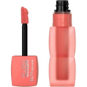 Maybelline New York - Blush à Lèvres Teddy Tint - Effet Mat Fondu - Tenue Longue Durée - Teinte : Baby Tee (25) - Contenance : 5 ml
