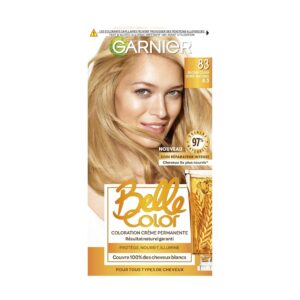 Garnier - Belle Color - Coloration Crème Permanente - 83 Blond Clair Doré Naturel - 100ml