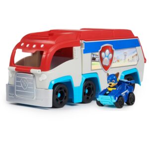 Paw Patrol - Pat Patrouille - La Super Patrouille Le Film - Pat Patrouilleur Pup Squad La Pat Patrouille - Voiture Figurine À Collectionner - Pat Patrouille Jouet Chase - Jouet Enfant 3 Ans et +