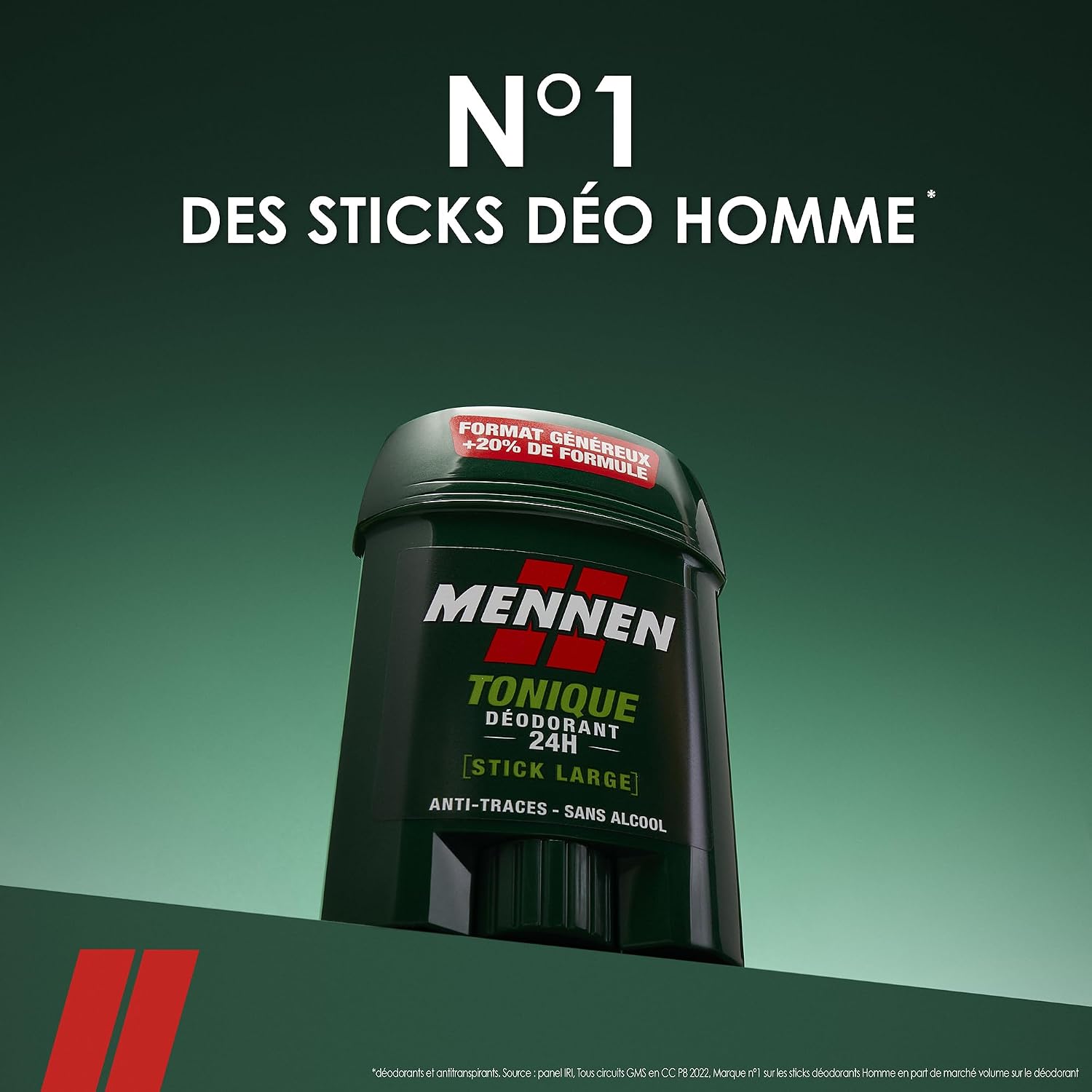 Mennen - Routine Hygiène Homme - 2x Déodorants Stick Tonique, 1x Déodorant Menthe Fraîche, 2x Gels douche Tonique, 1x Lotion Après-Rasage – Image 3