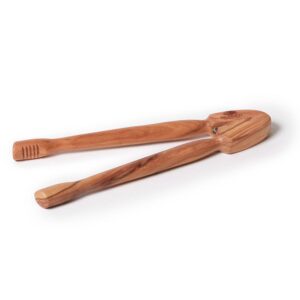 Berard 52171, Pince cornichon en bois d’olivier fait-main - 18 cm.