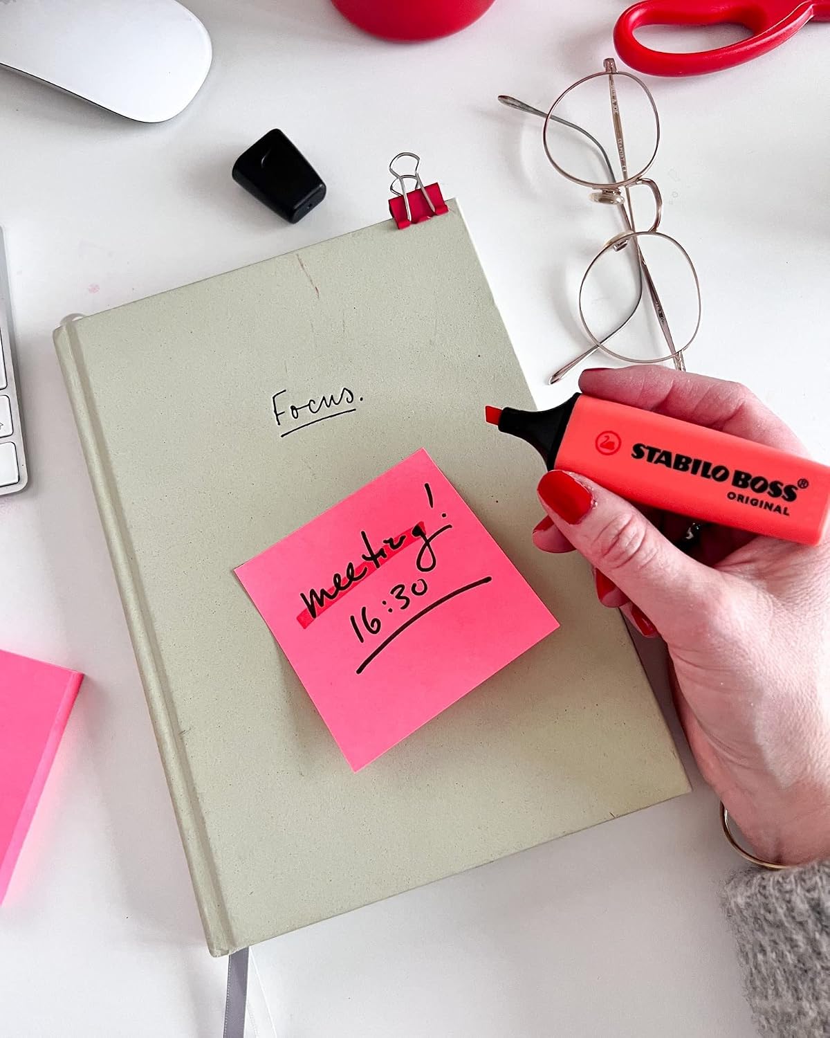 STABILO BOSS ORIGINAL - Surligneur - Set de bureau de 23 Surligneurs Pastel et Fluo, Edition limitée by Snooze One – Image 5