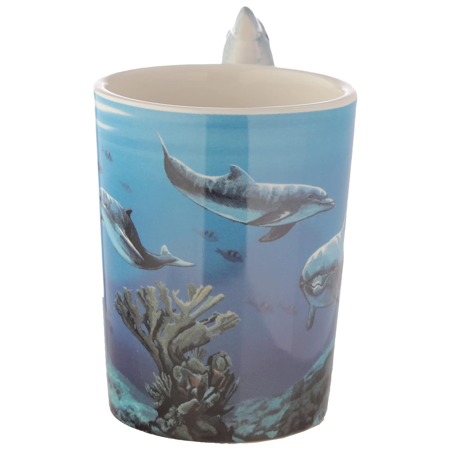 Puckator SMUG20 Mug avec Anse Dauphin 8 x 13 x 12,5 cm – Image 2