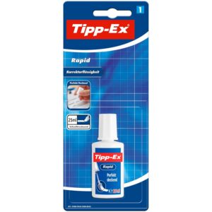 Tipp-Ex Rapid Correcteur Liquide - 20 ml, Blister de 1