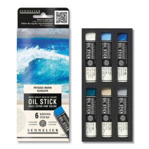 SENNELIER ETUI X6 MINI OIL STICKS PAYSAG