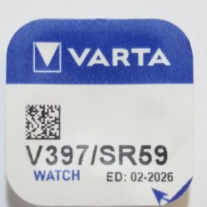 Varta V397/SR59 Pile Bouton oxyde d'argent pour Montre 1 pièce