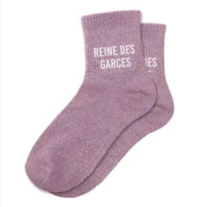 STC Chaussettes paillettes reine des garces
