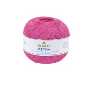 DMC - Pétra - Fil à tricoter et à crocheter | 100% coton - Idéal pour vêtements, layette et décoration