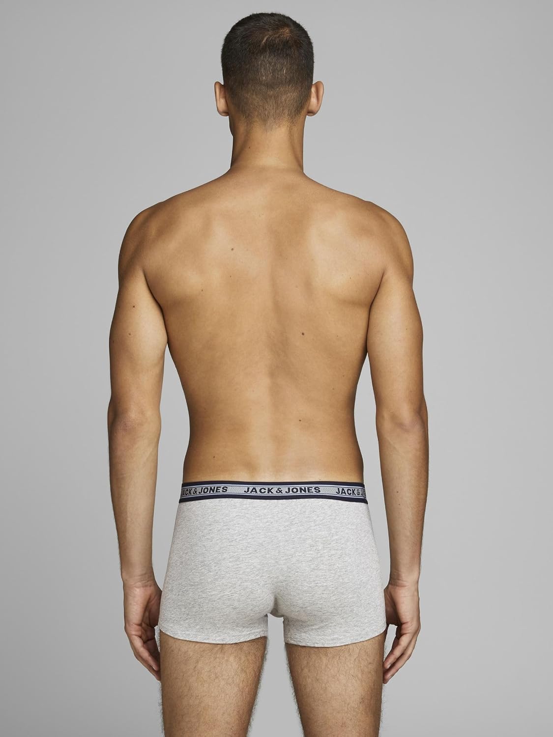 Jack & Jones Homme Jacoliver Trunks 5 Pack Cale on boxeur, Dark Grey Melange, L EU – Image 6