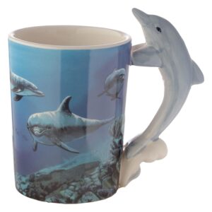 Puckator SMUG20 Mug avec Anse Dauphin 8 x 13 x 12,5 cm