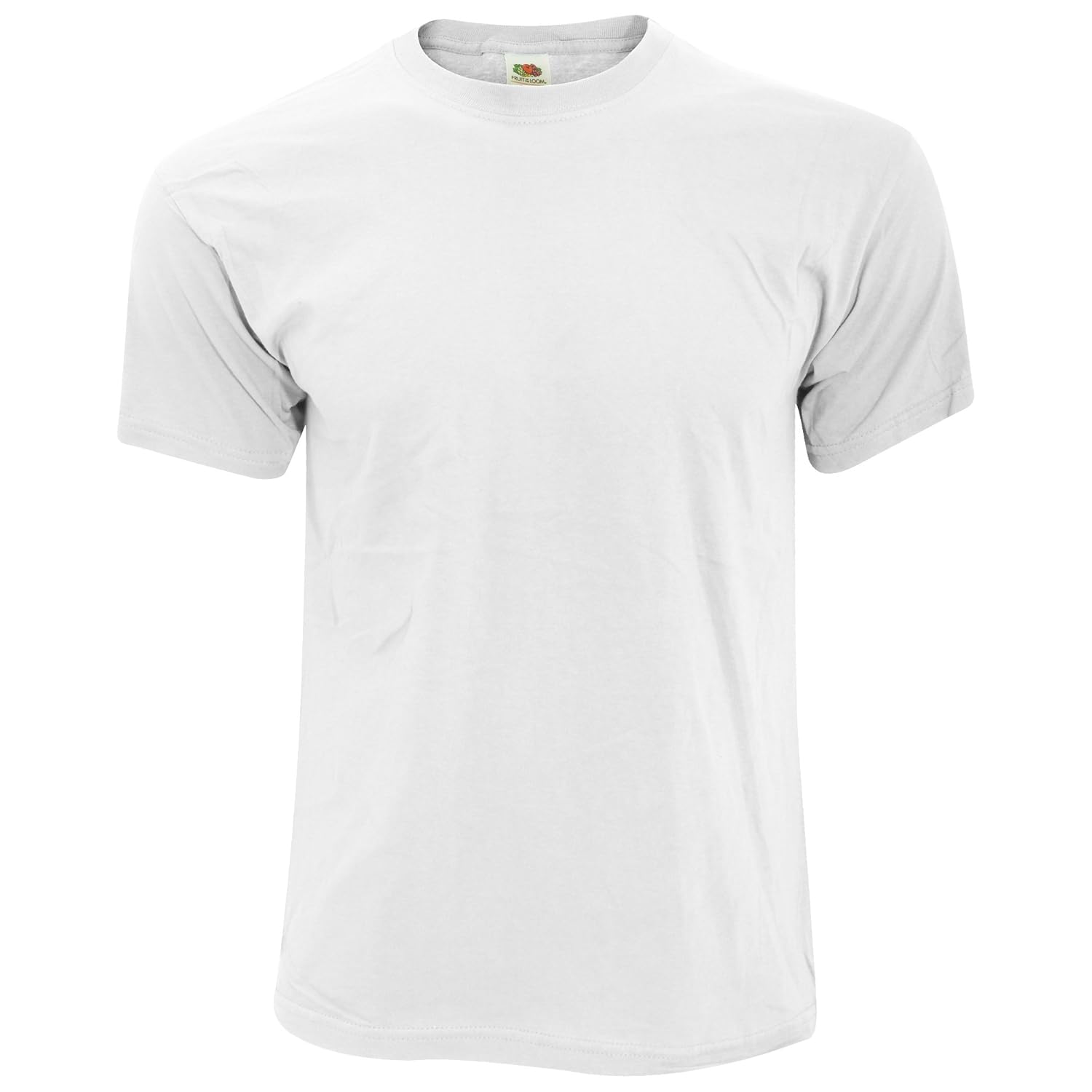 Fruit of the Loom T-Shirt à Manches Courtes Screen Stars Original pour Homme (M) (Blanc)