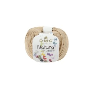 DMC - Natura - Pelote de fil à tricoter et à crocheter | 100% coton - Idéal pour déco et vêtements | 50 g- 155 m | 65 coloris