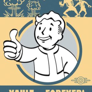 GB Eye, Fallout 4, Vault Forever, Maxi Poster, 61 x 91,5 cm