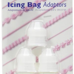 PME - Adaptateurs Pour Douilles Supatube, Lot de 3, Blanc