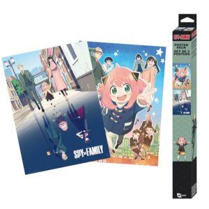 GB eye - SPY X FAMILY Set 2 Chibi Posters Une double famille