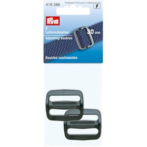 Prym - Ajuster Les Boucles en Plastique en Plastique (30 mm) - 1 unité