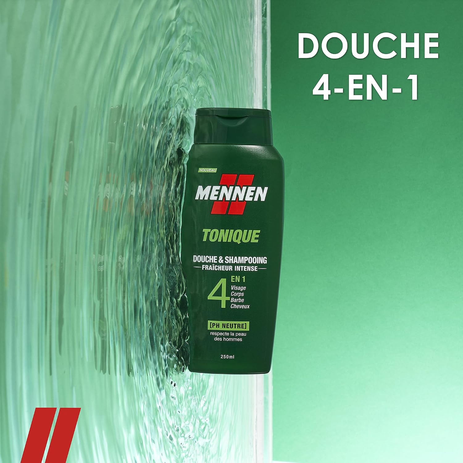 Mennen - Routine Hygiène Homme - 2x Déodorants Stick Tonique, 1x Déodorant Menthe Fraîche, 2x Gels douche Tonique, 1x Lotion Après-Rasage – Image 2