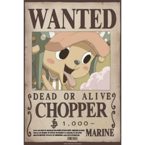 GB eye – Poster ONE PIECE Wanted (WANTED Chopper)