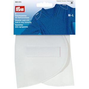 Prym - Spallina Imbottita con chiusura adesiva, mezzaluna, M-L 160 x 115 x 15 mm, haut, 2 Stück