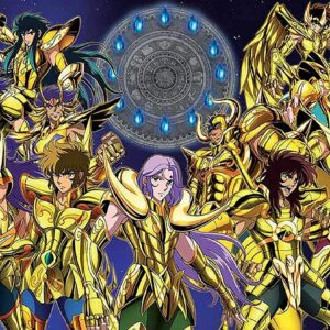 ABYSTYLE Poster « Saint Seiya » - Knights of Gold # 1" (91,5 x 61)