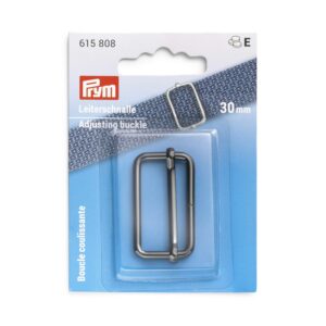 Prym - Prym ajustant la boucle gunmetal (30 mm) - 1 unité