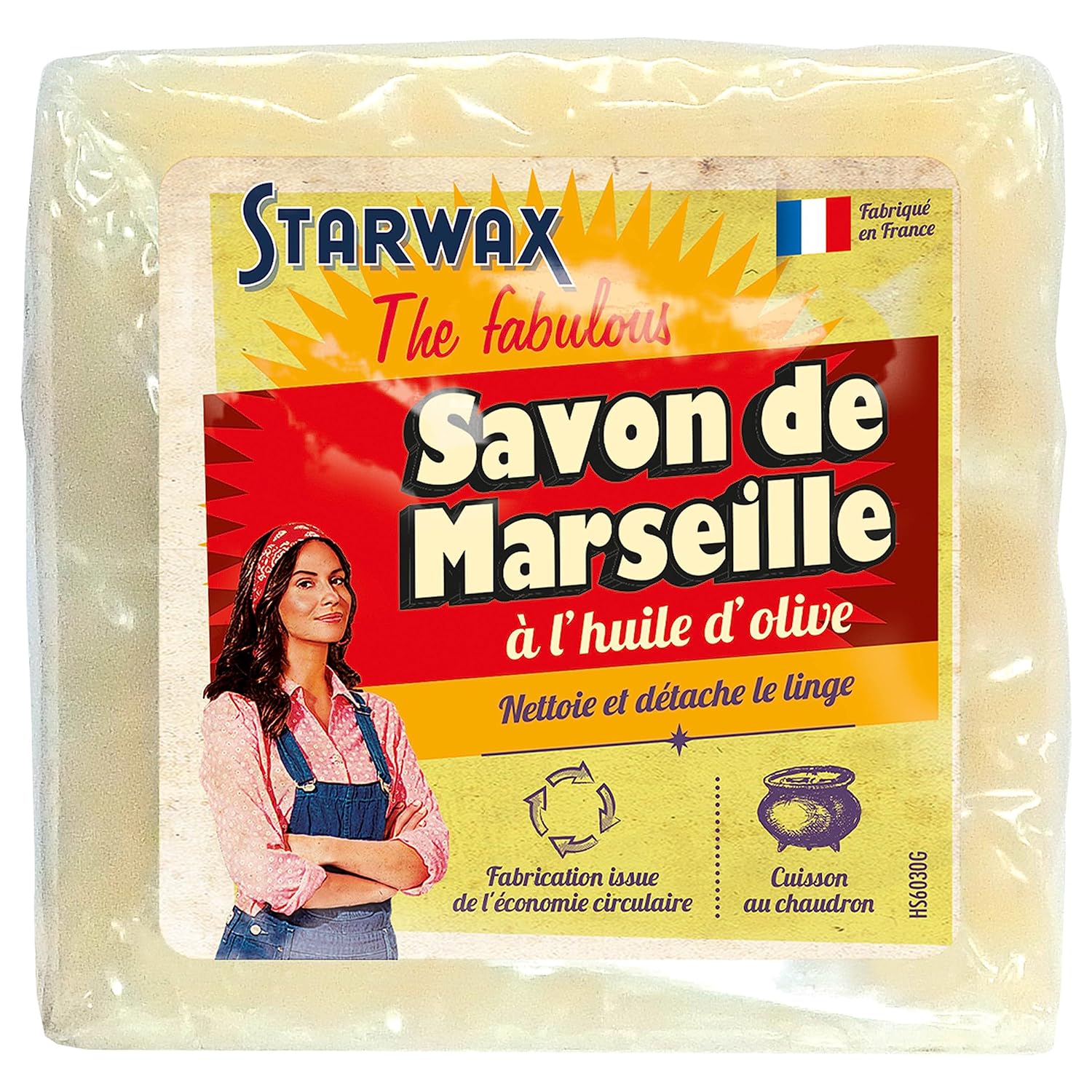 The fantastic Savon de marseille à l'huile d'olive Starwax